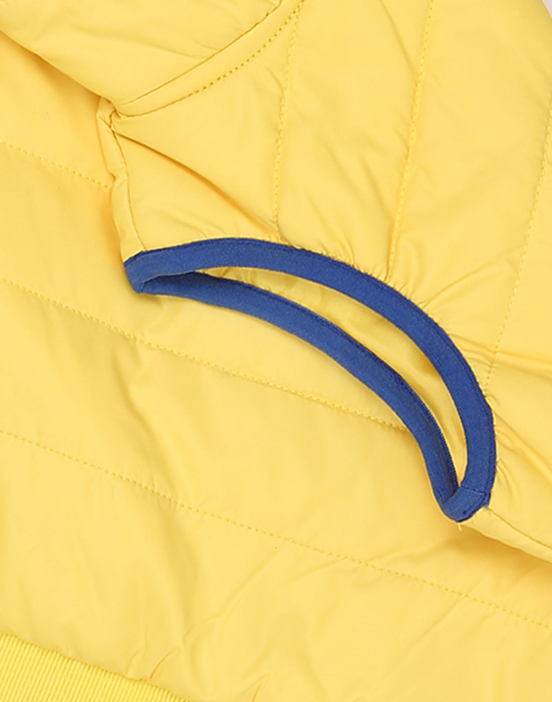 Pepe Kids Casual Wear Yellow Jacket For Boys